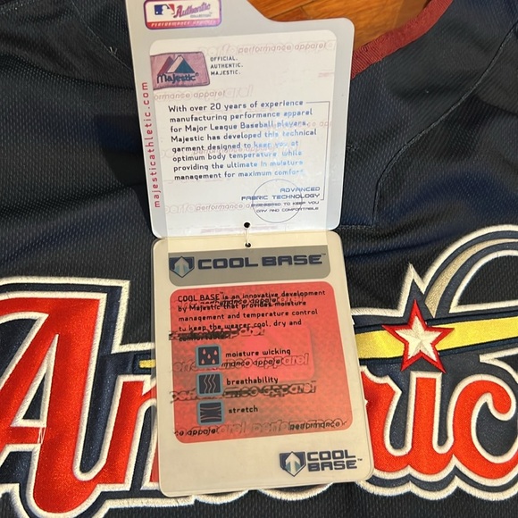 ⚾️ New 2009 All Star Game Jersey Boston Red Sox Pedroia Size 52 - Picture 4 of 9